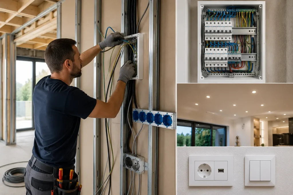 installation panneau electrique à grasse