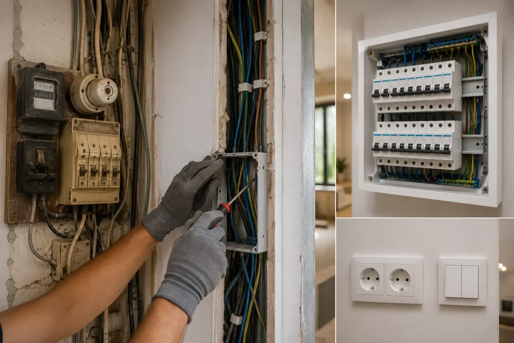 renovation electrique grasse